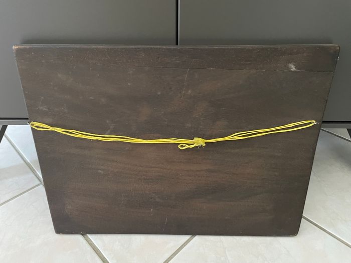 Cadre Mappemonde en bois - photo numéro 5