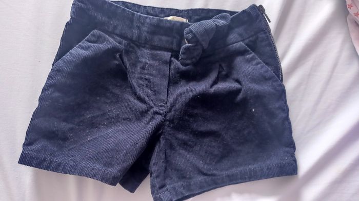 Short velour 7 ans