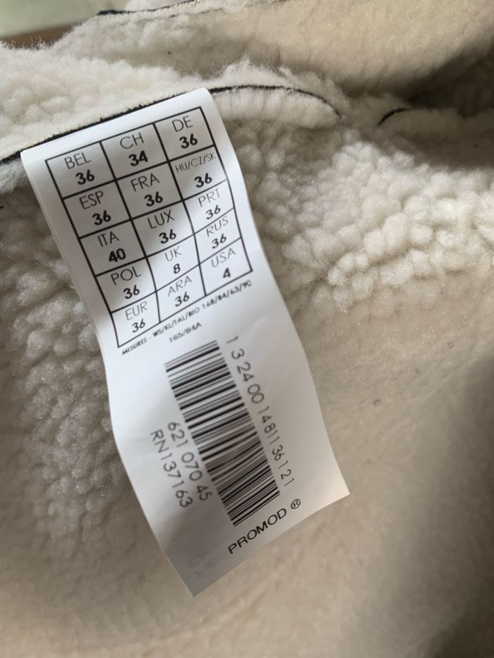 Manteau bleu Promod - photo numéro 7