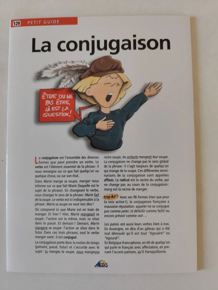 Le petit guide : la conjugaison