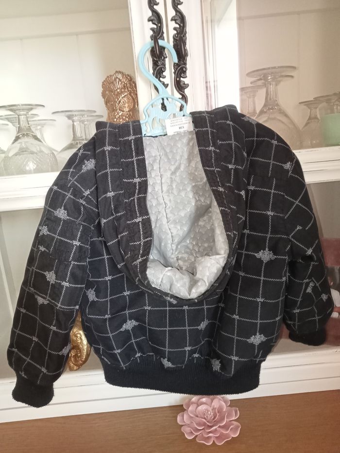 Blouson/ veste mi saison doublé bebe garçon taille 12 mois excellent état - photo numéro 2