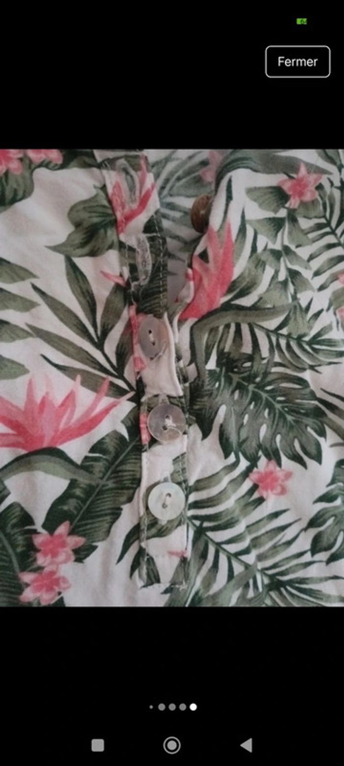 Combishort femme Chose Promise bouton nacrée taille M rétro vintage - photo numéro 6
