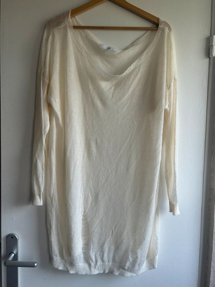 Robe tunique destroy