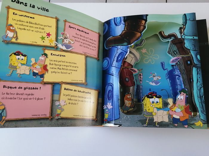 livre enfant bob l'éponge - photo numéro 4