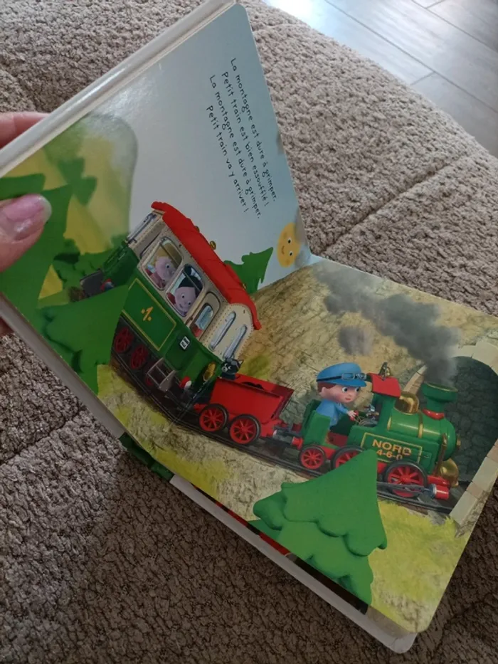 Livre P'tit garçon : Le train de Bastien - photo numéro 14