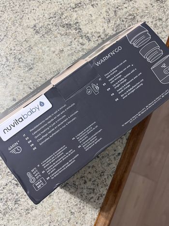 Chauffe biberon portatif Nuvita