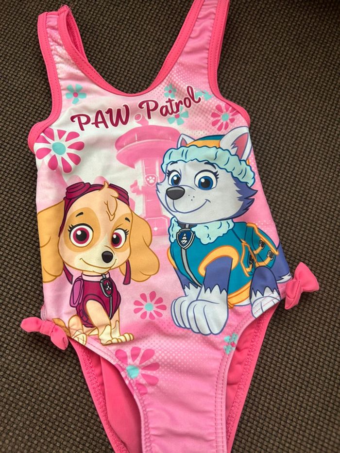 Maillot de bain pat patrouille 2 ans