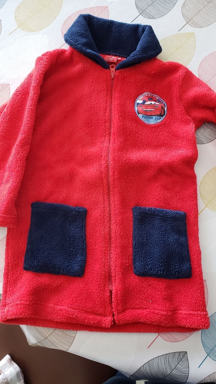 Robe de chambre cars 4 ans - photo numéro 2