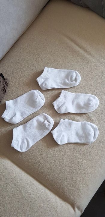 Lot de 5 paires de socquettes mixte - T. 27-31