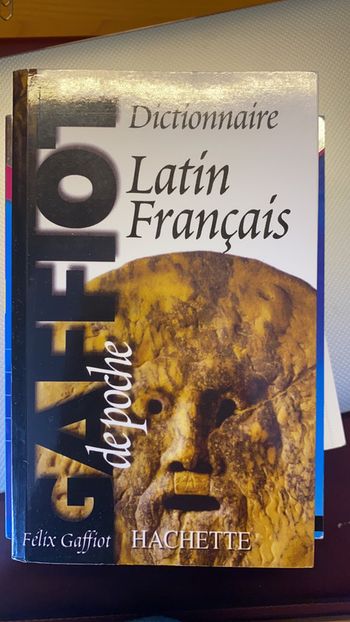 dictionnaire gaffiot de poche latin français