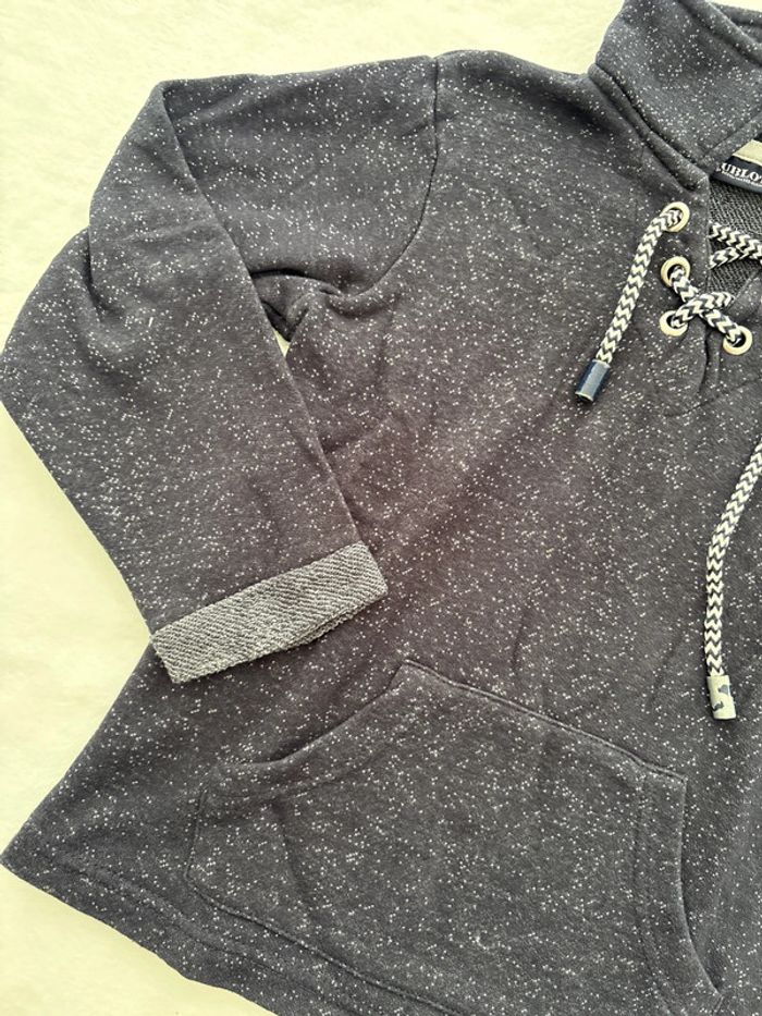 Pull bleu marine ancre Hublot 6 ans - photo numéro 3