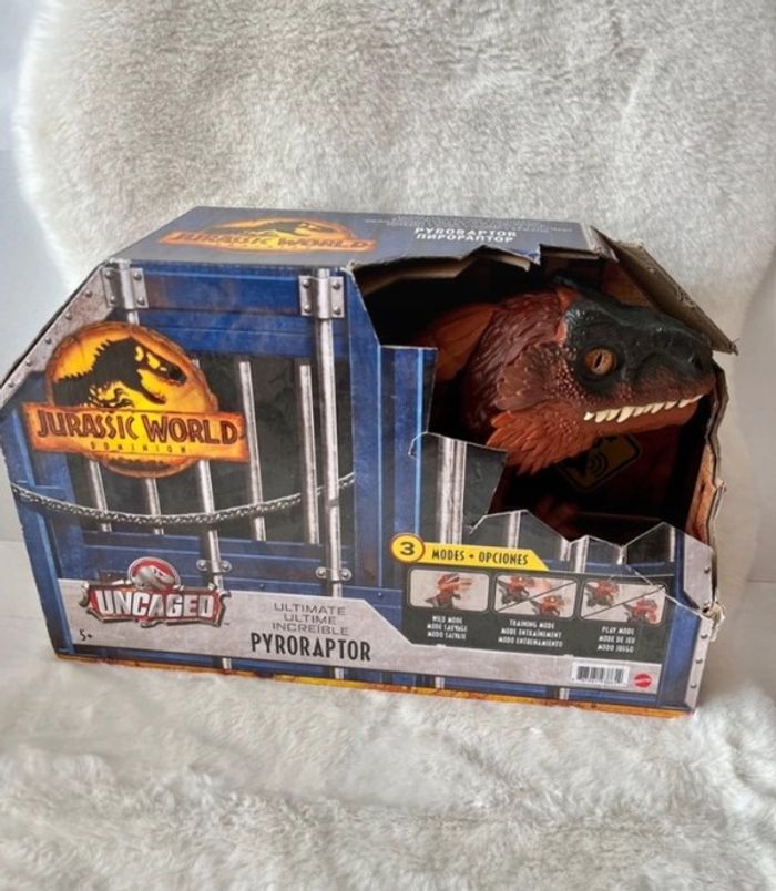 Figurine interactive Dinosaure Pyroraptor Ultimate Supreme Jurassic World Mattel - photo numéro 6