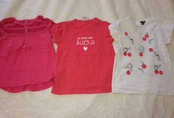Lot t-shirts 36 mois