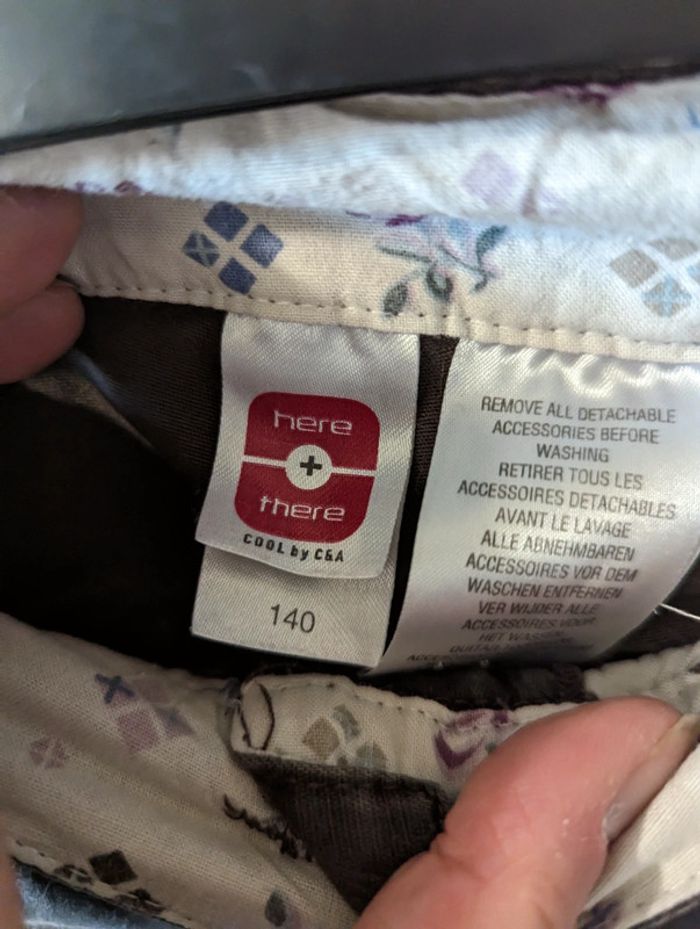 Pantacourt marron - photo numéro 5