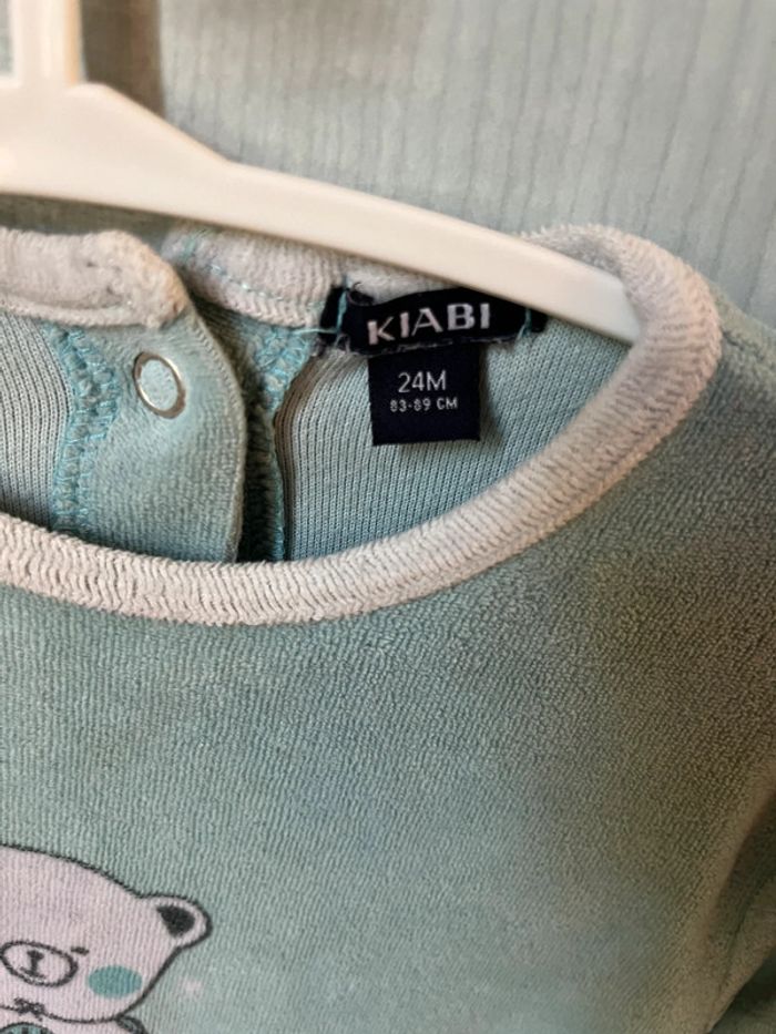 Pyjama bleu - photo numéro 3