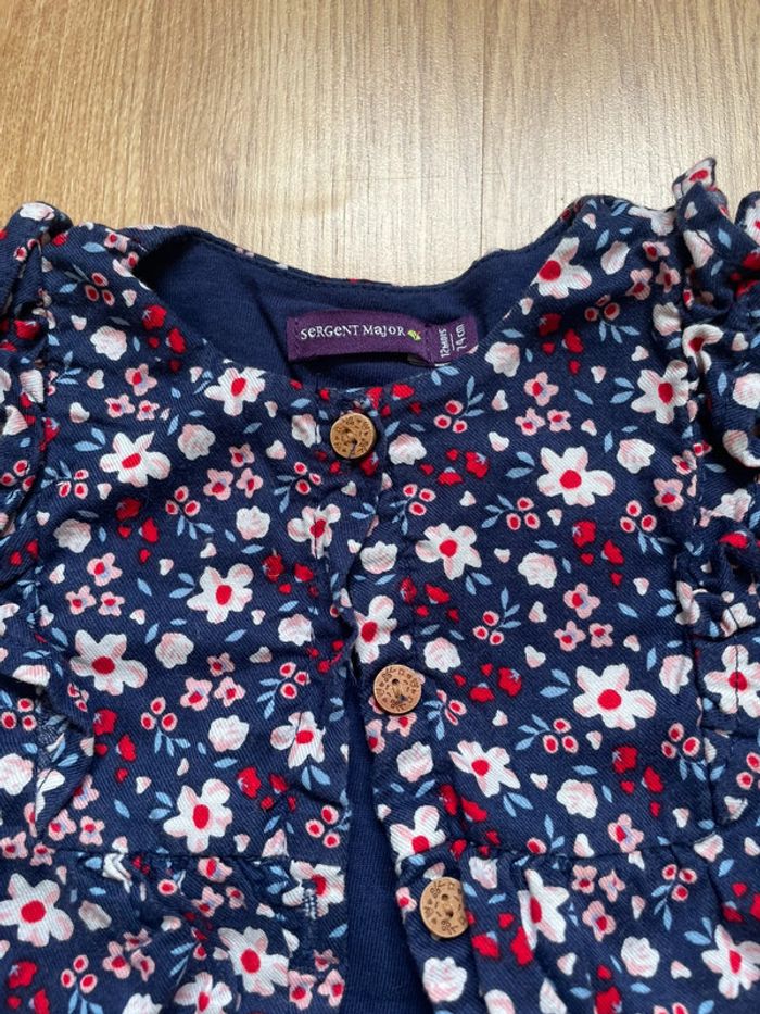 Gilet fleuris - photo numéro 2