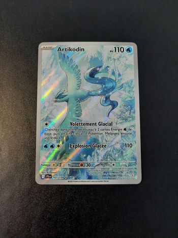 Carte Pokémon Artikodin 161/159 Alternative EV09 Aventures Ensembles Ecarlate et Violet FR