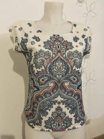 T-shirt à manches courtes imprimé Calaieu Taille 36
