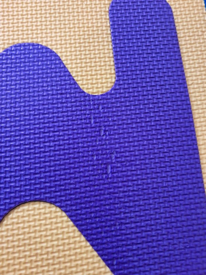 Tapis puzzle dalles en mousses 30x30cm - photo numéro 2