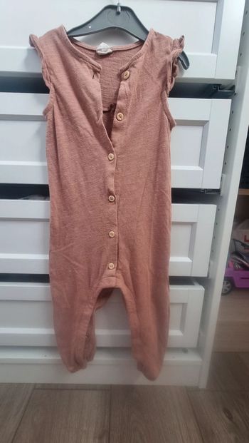 Combinaison fille sans manche