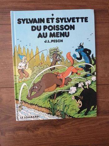 Bande dessinée  Sylvain et Sylvette