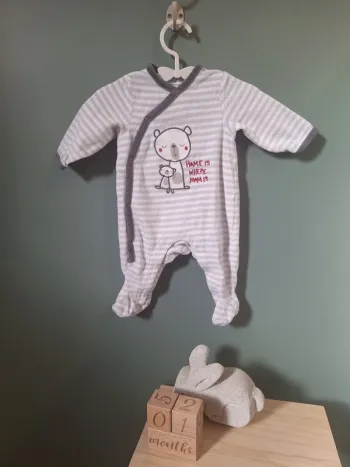 Pyjama - Pomme framboise/ premaman - 1 mois