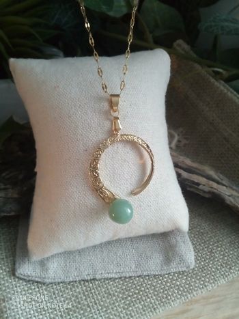 Collier pierre d'aventurine 💚.