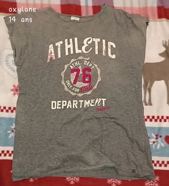 Tee shirt oxylane 14 ans