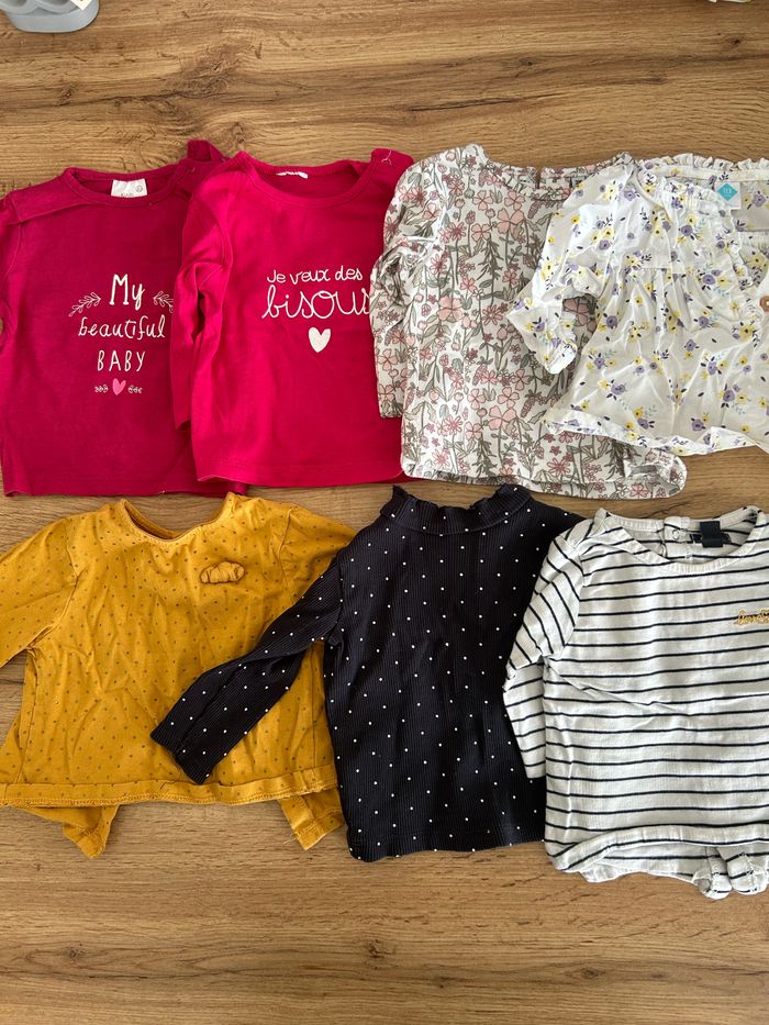 Lot tee shirt 3 mois