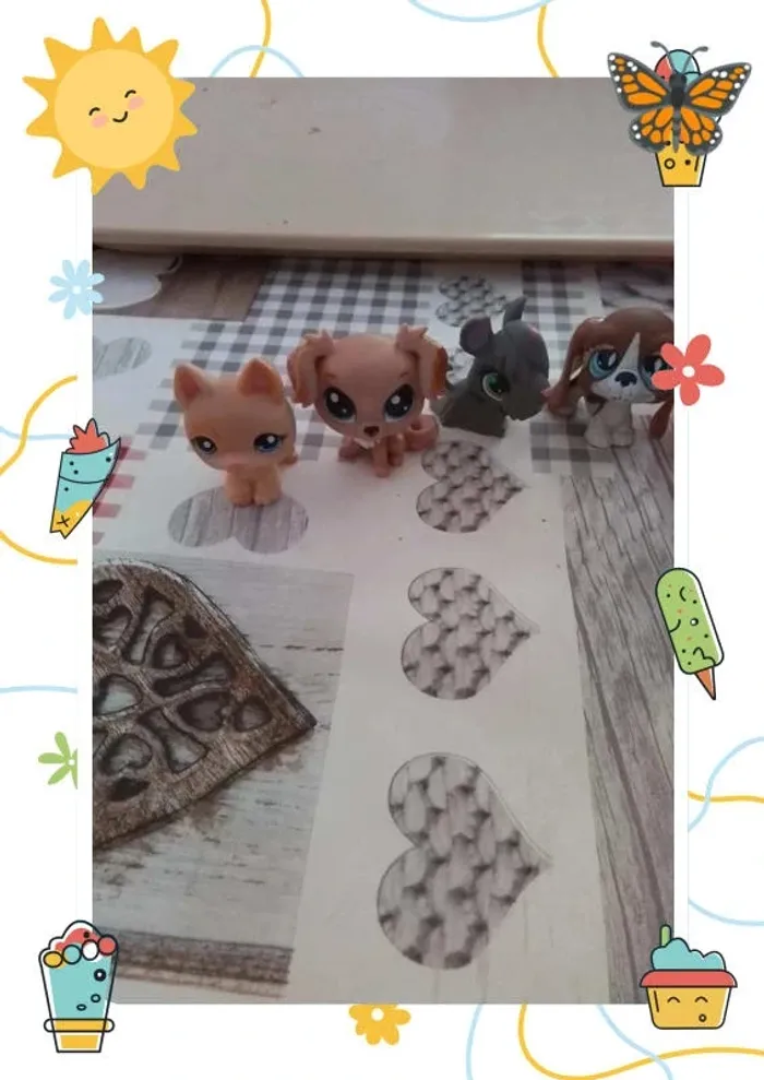 Lot de 7petshop et une maison - photo numéro 3