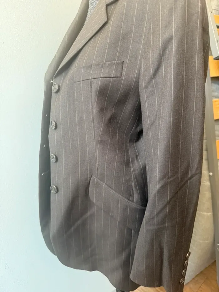 Blazer Curling – 100 % laine – Taille 40 – Made in France - photo numéro 3