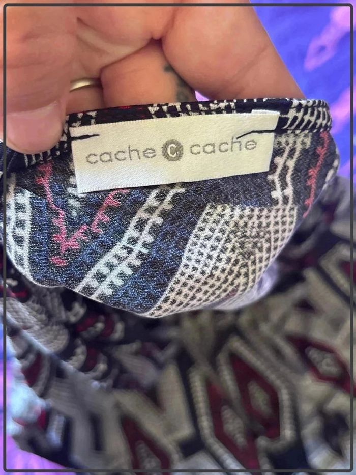 Blouse manche longue taille 42 marque cache cache * - photo numéro 3