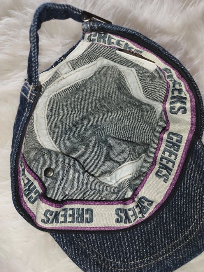 Casquette en jeans bébé - photo numéro 4