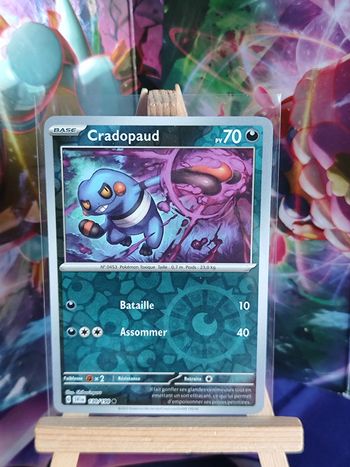 Cradopaud reverse 130/198 écarlate et violet