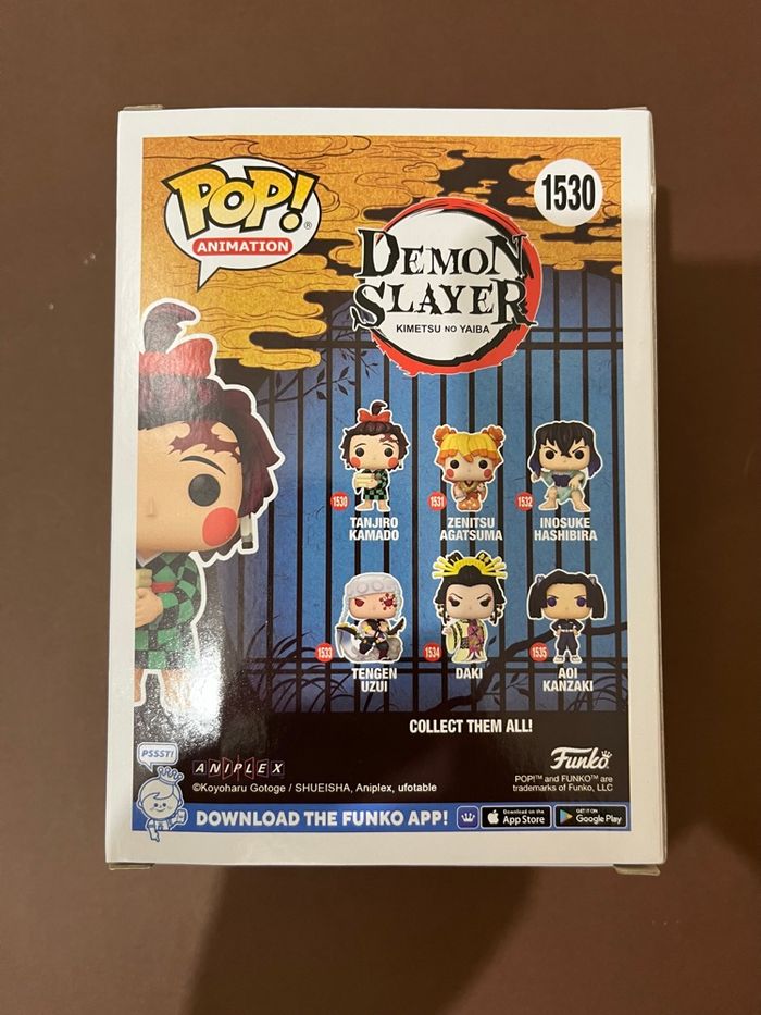 Funko pop! Tanjiro Kamado 1530 Démon slayer - photo numéro 3