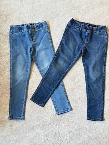 Lot de 2 Jeggings / Jeans Inextenso - 6 ans