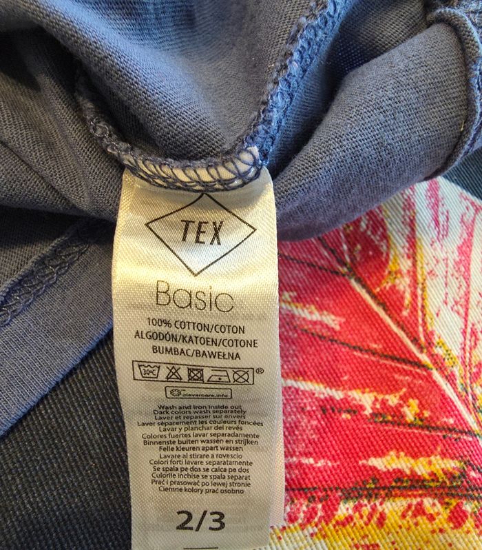 Tee-shirt ML bleu 2-3 ans - photo numéro 5