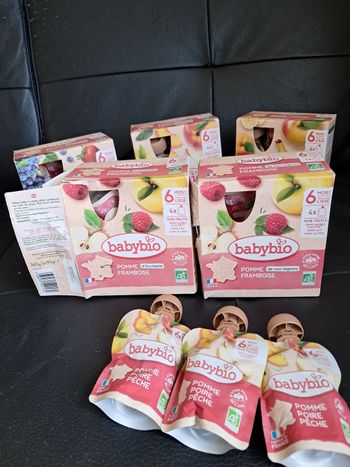 Lots de gourde de compote
