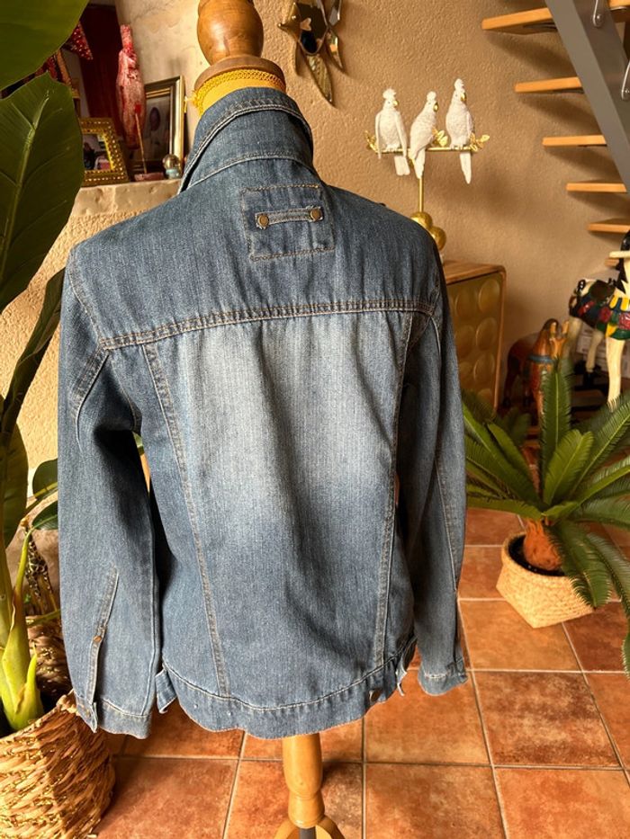 Veste en jean neuve taille unisexe 40/42 de la marque 3 suisses collection - photo numéro 5