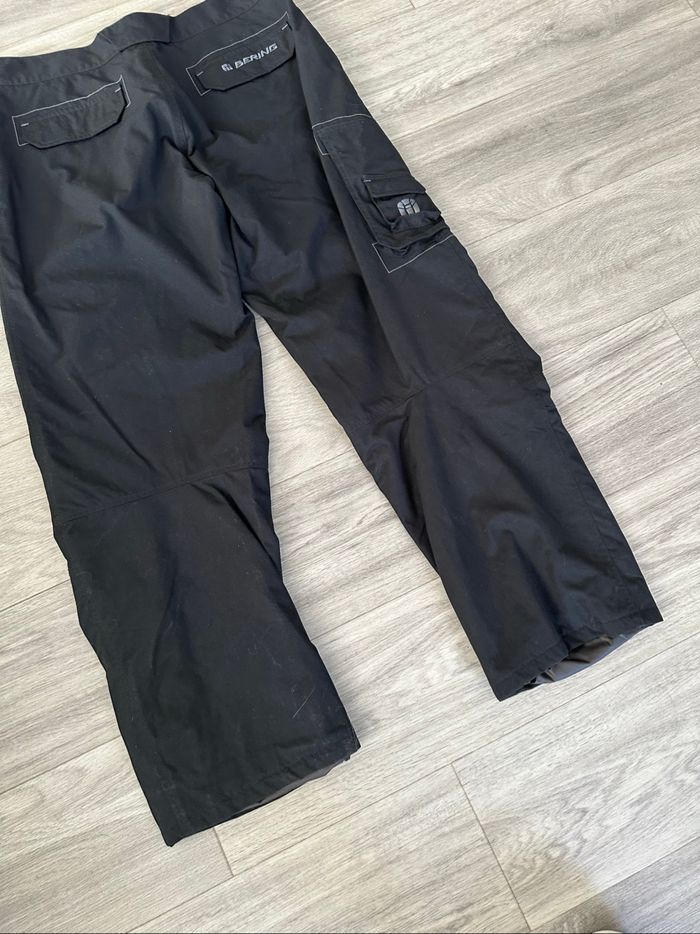 Pantalon de moto cargo imperméable noir Bering T2XL - photo numéro 6