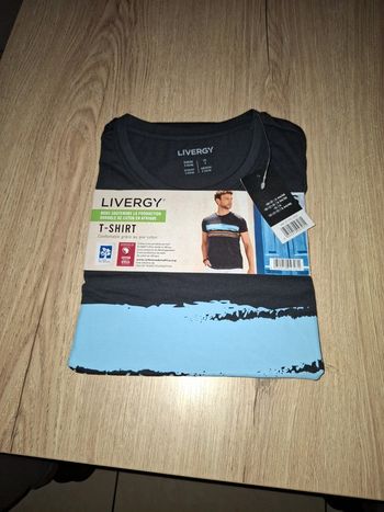 Tee shirt livergy taille s neuf