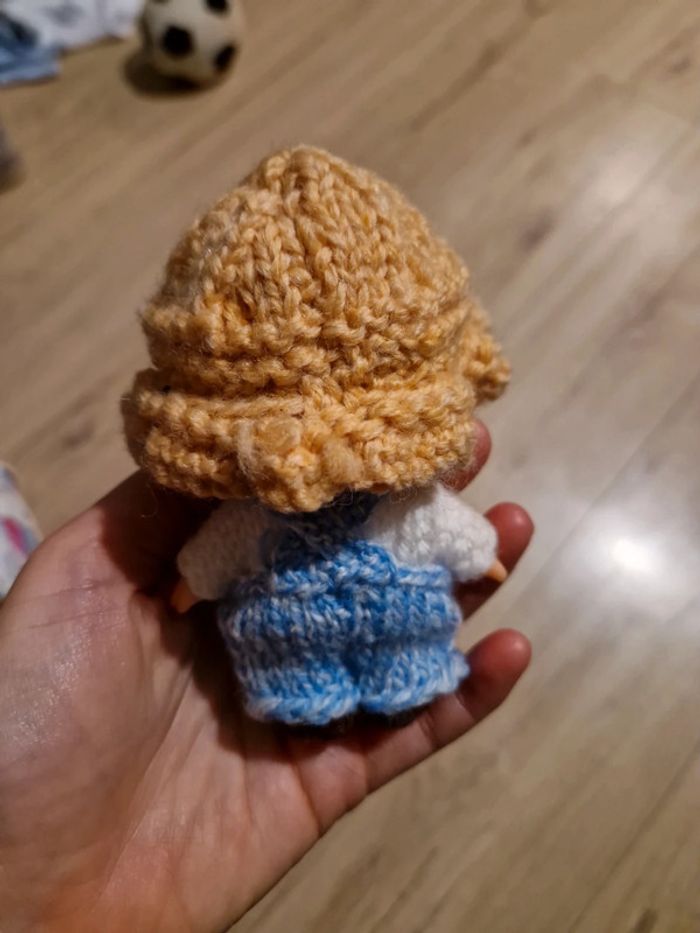 Petite poupée vintage tricot - photo numéro 3