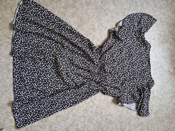 Robe motif fleurs