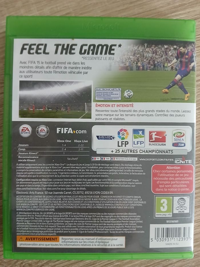 Fifa 15 xbox one - photo numéro 3