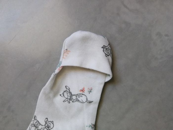 Grenouillère pyjama mi saison avec bonnet disney bambi - photo numéro 5