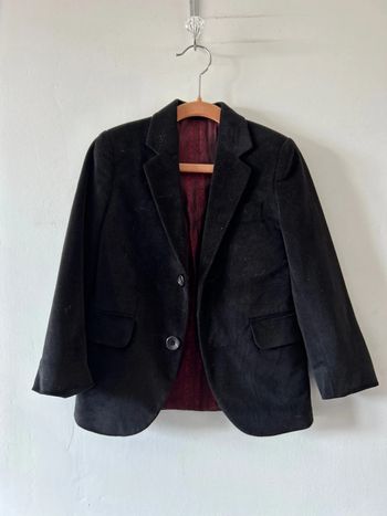 Veste en velours garçon Man