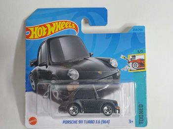 Hot Wheels Toon'd Porshe 911 Turbo 3.6 Noire [964] 2024