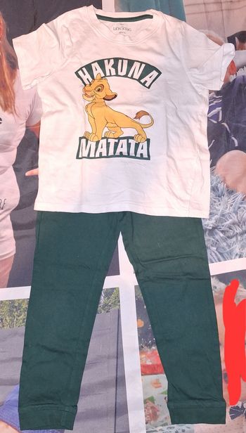 Pyjama Le Roi Lion 4-6 ans