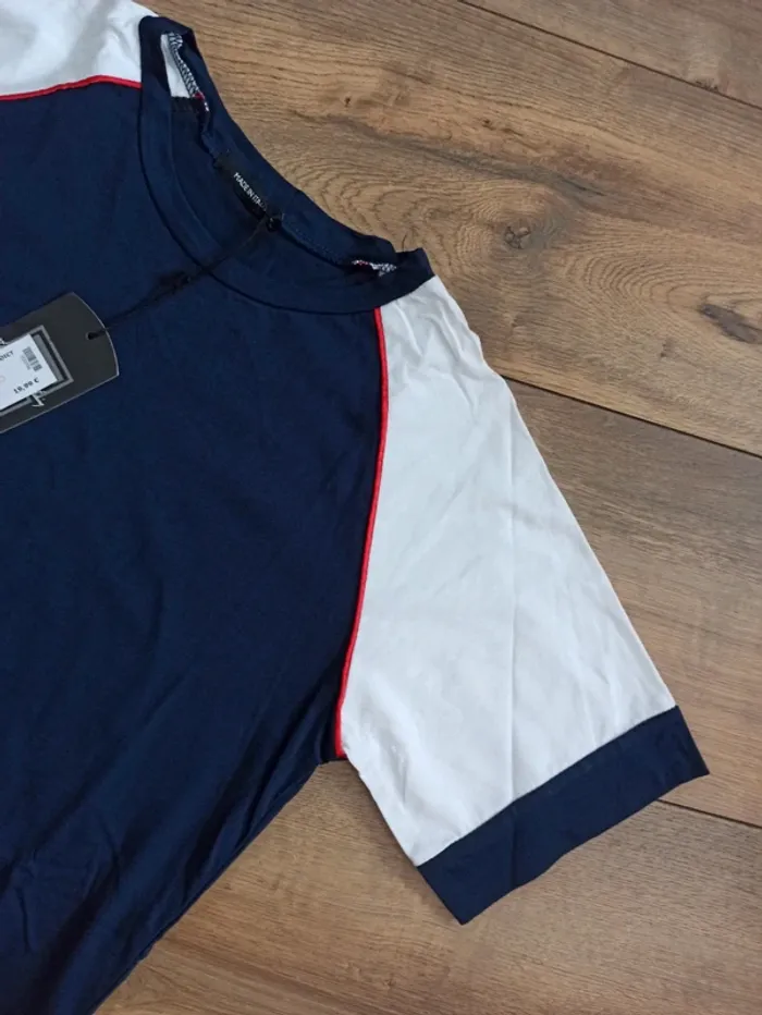 Tee shirt uni homme manches courtes L - photo numéro 2