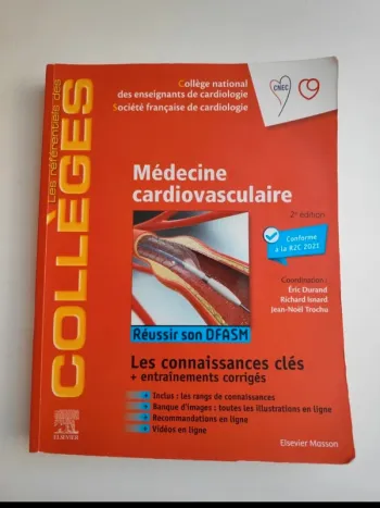 Référentiel de l'étudiant en médecine - Médecine Cardio-Vasculaire (2e édition)